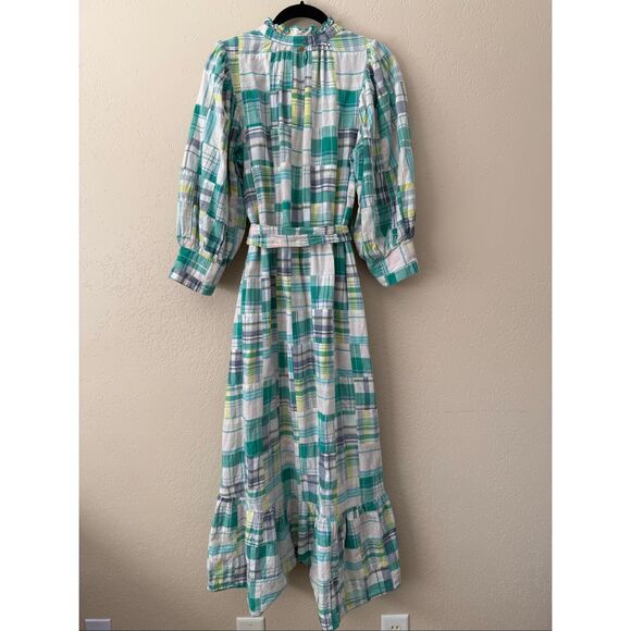 Antik Batik Alama Plaid Midi Dress - Picture 4 of 7